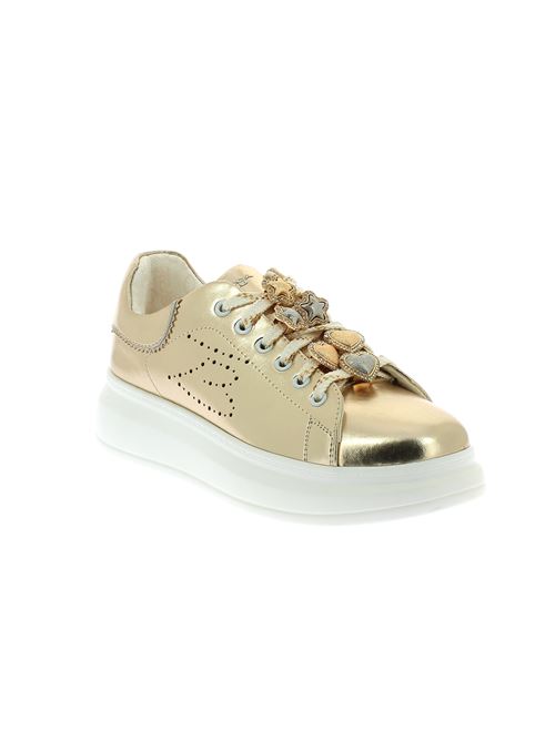 sneakers da donna in pelle oro TOSCA BLU | SS2402S022C98
